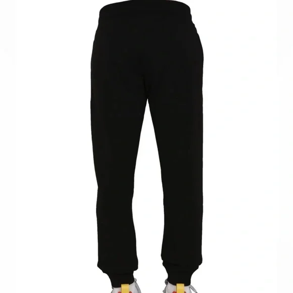 Moschino rainbow Logo Printed Jogging Pants . Unisex.. Size 4/38